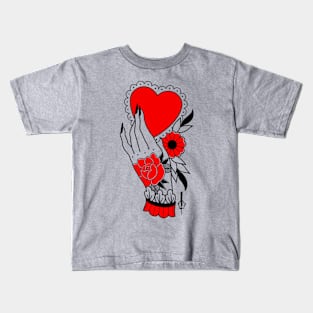 Heart in Hand Kids T-Shirt